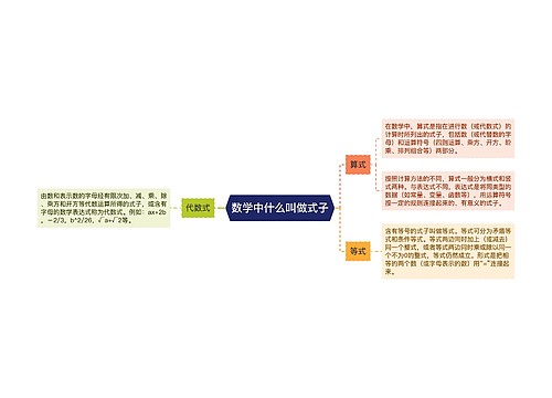 数学中什么叫做式子 数学中什么叫做式子