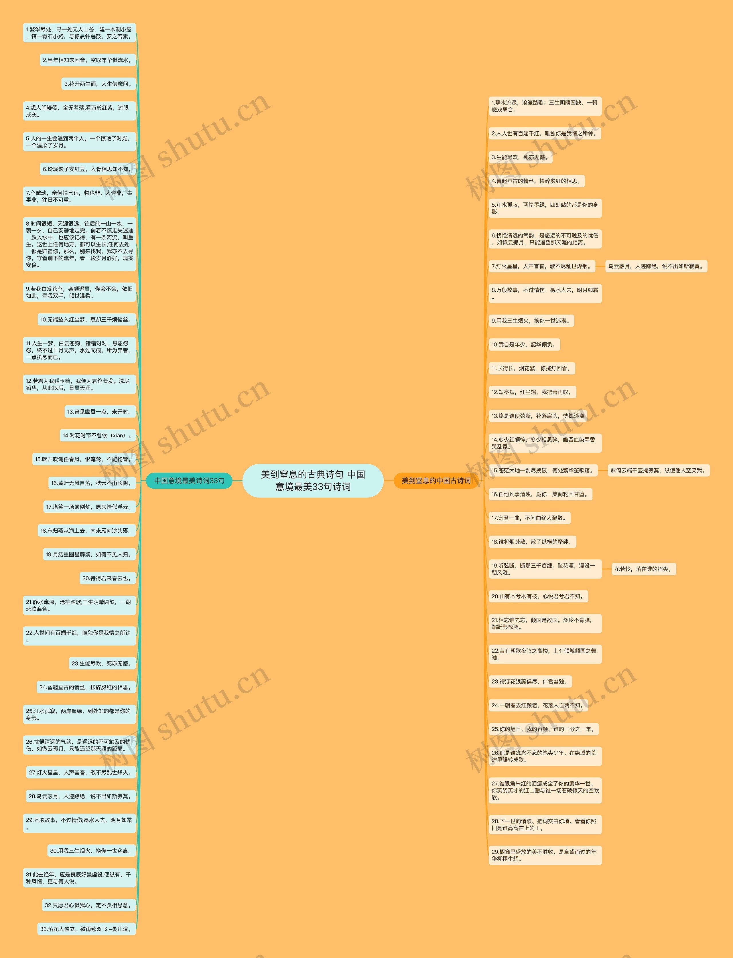 美到窒息的古典诗句 中国意境最美33句诗词