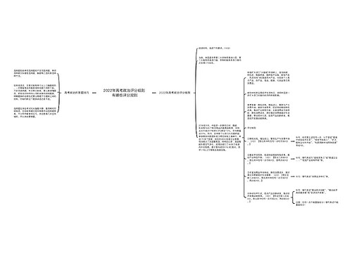 2022年高考政治评分细则 有哪些评分规则
