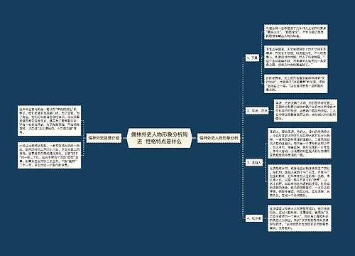 儒林外史人物形象分析周进  性格特点是什么