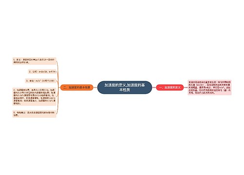 ​加速度的定义,加速度的基本性质