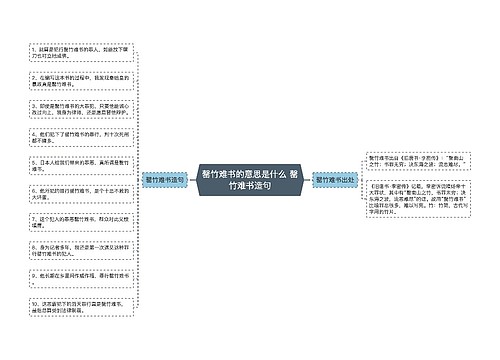 罄竹难书的意思是什么 罄竹难书造句