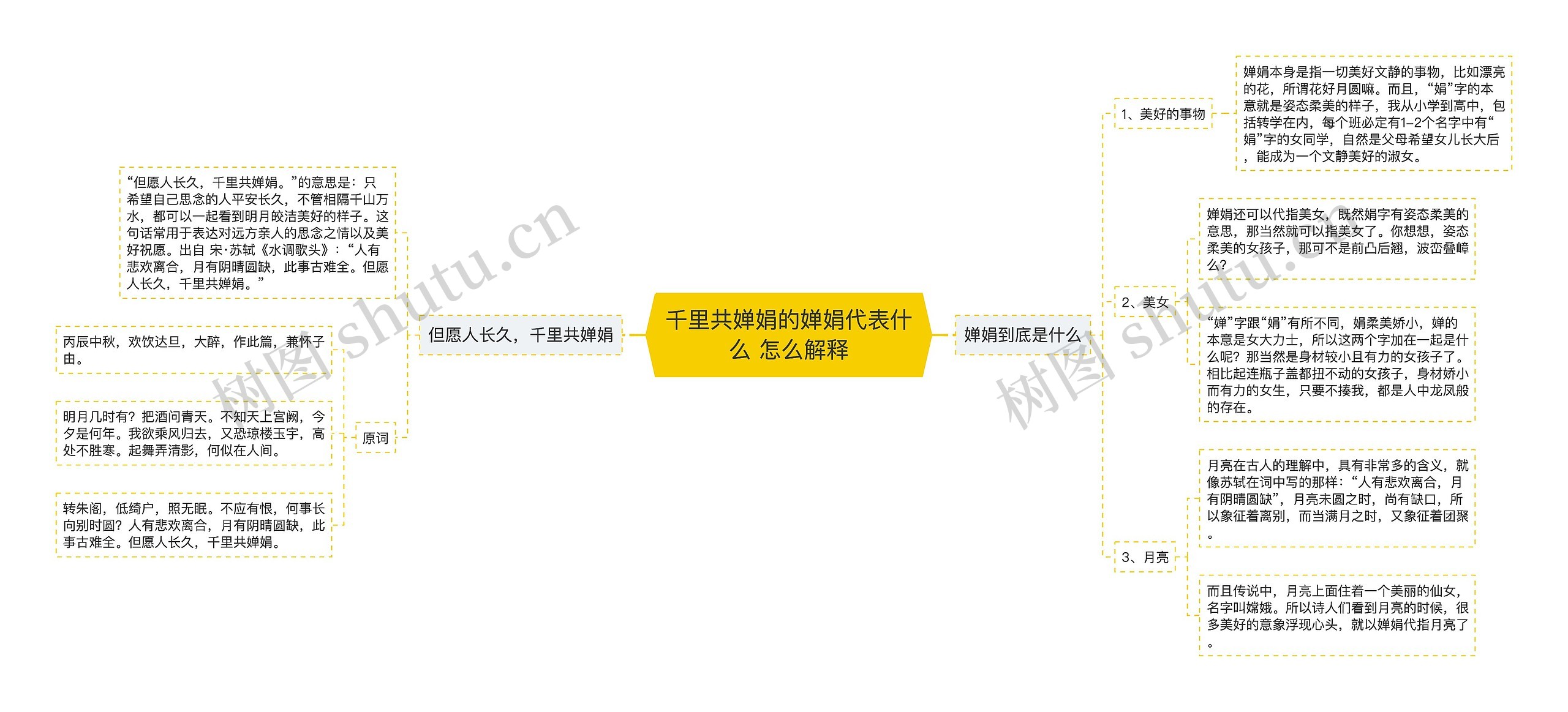 千里共婵娟的婵娟代表什么 怎么解释