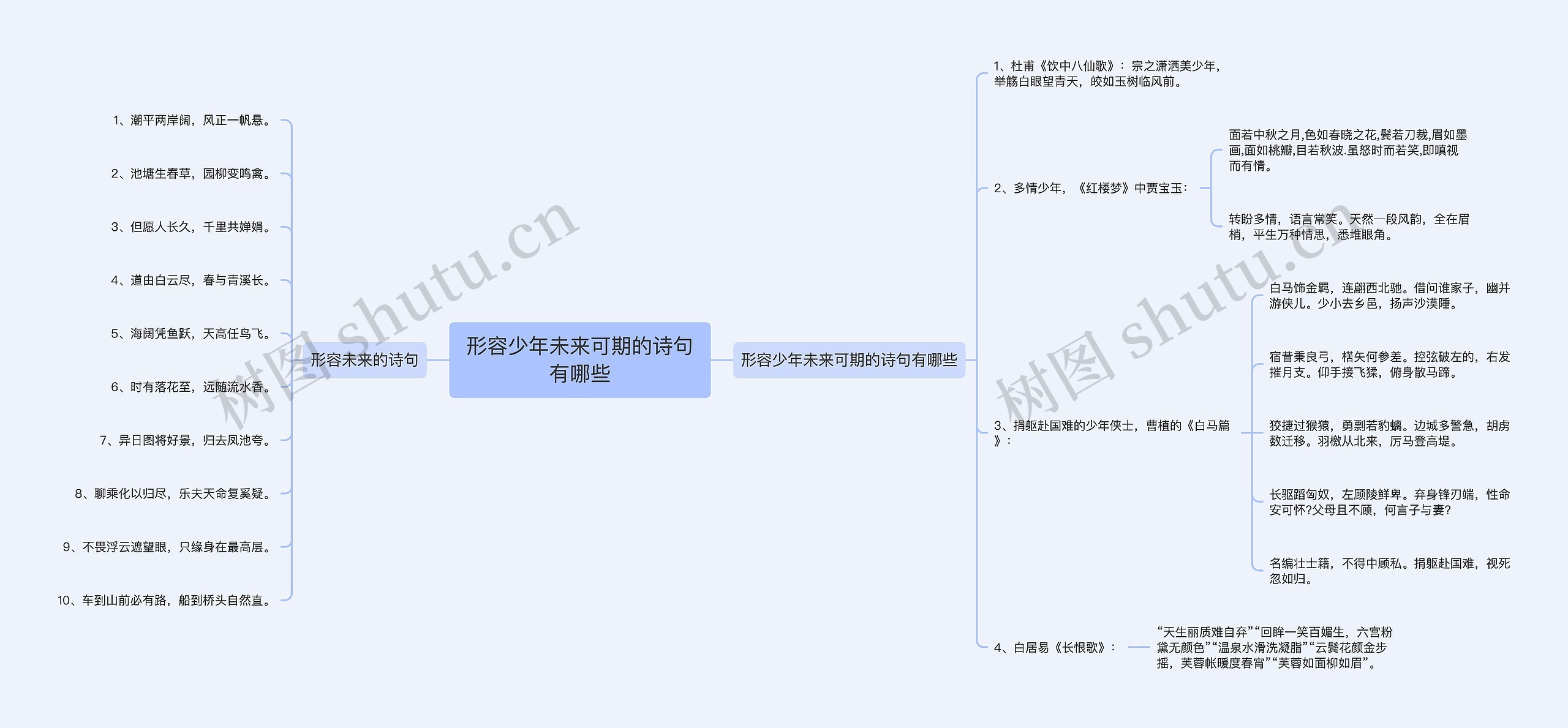 形容少年未来可期的诗句有哪些