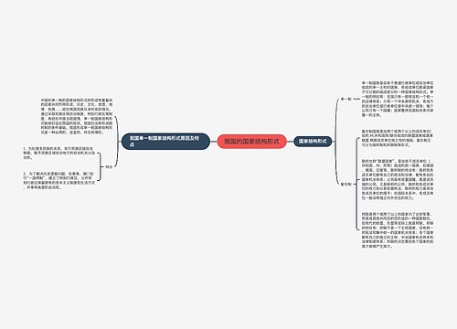 我国的国家结构形式