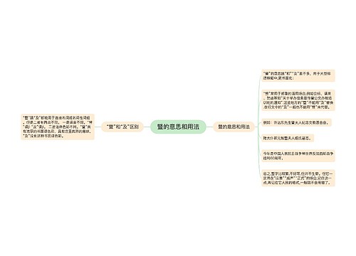 暨的意思和用法