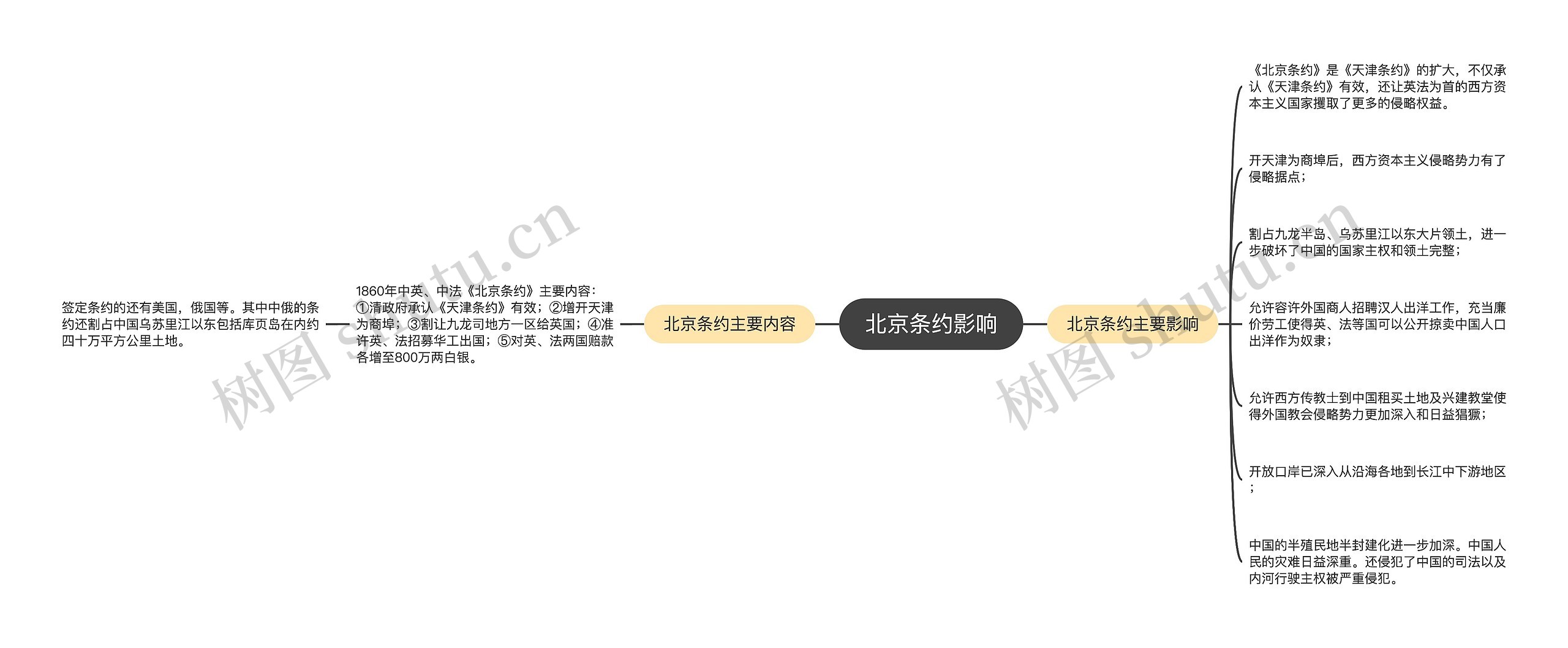 北京条约影响