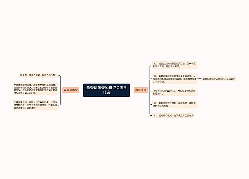 量变与质变的辩证关系是什么