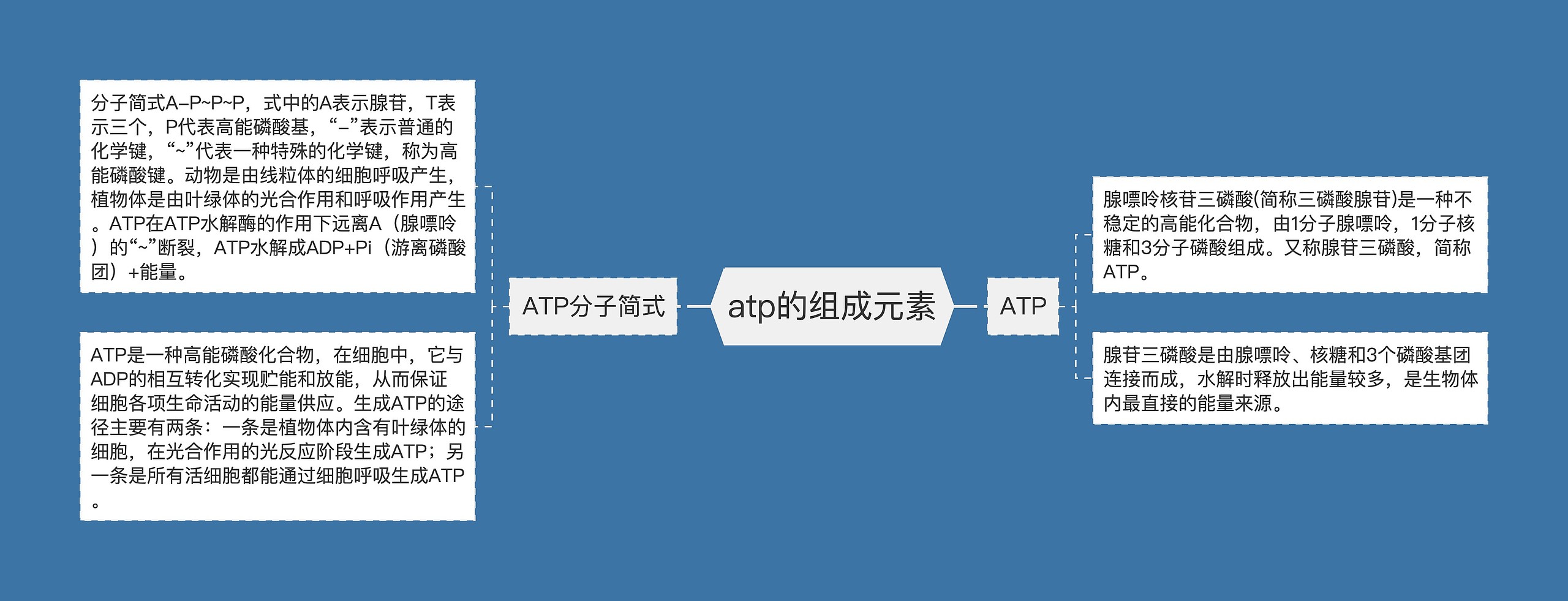 atp的组成元素