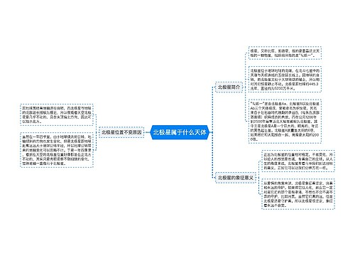 北极星属于什么天体