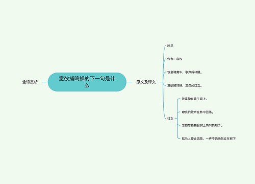 意欲捕鸣蝉的下一句是什么