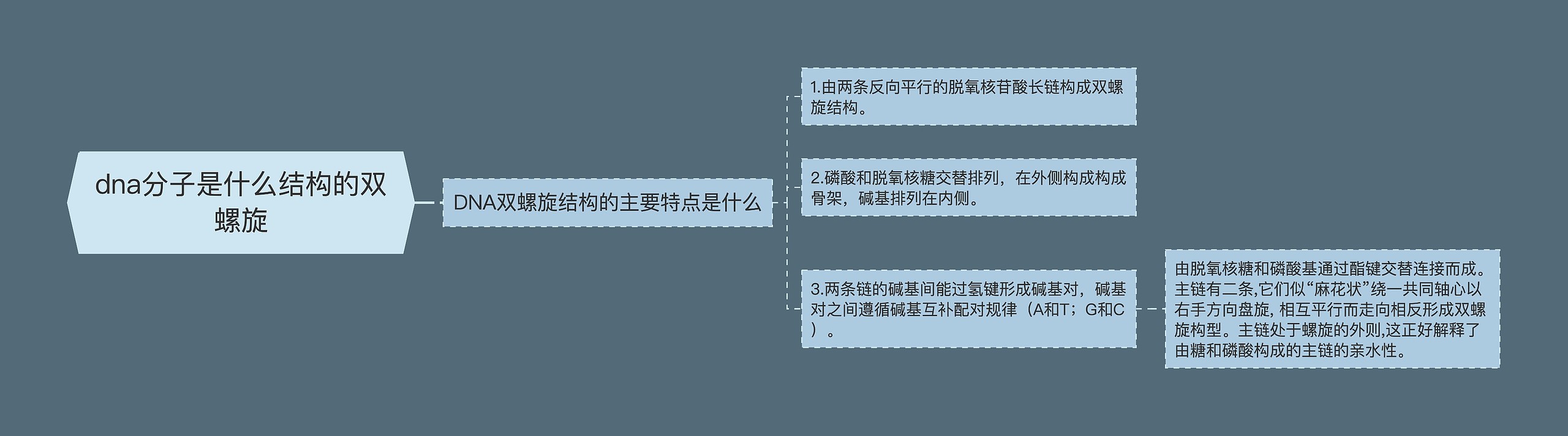 dna分子是什么结构的双螺旋