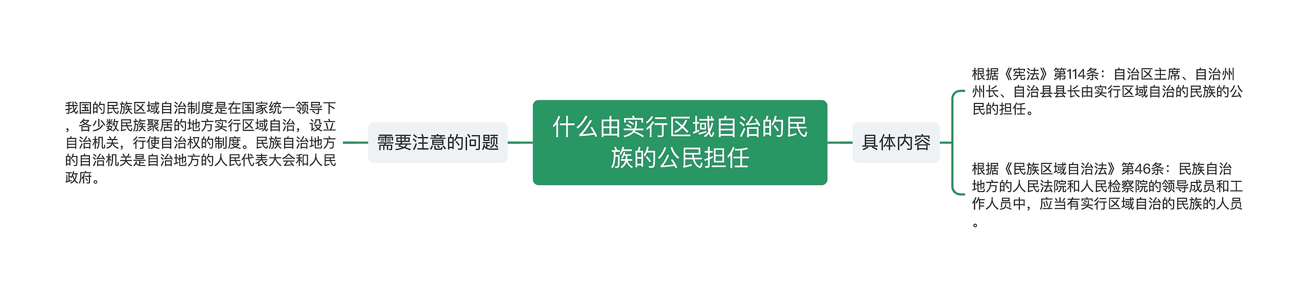 什么由实行区域自治的民族的公民担任