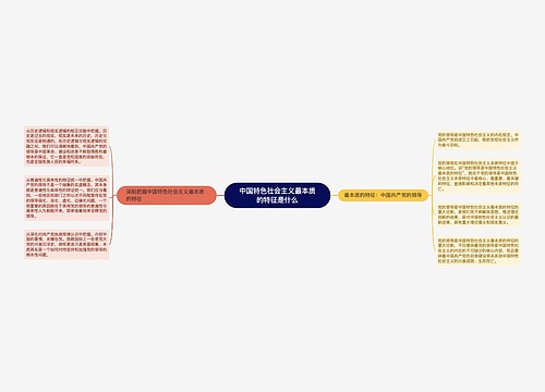 中国特色社会主义最本质的特征是什么