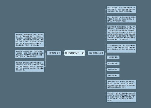 知足者常乐下一句