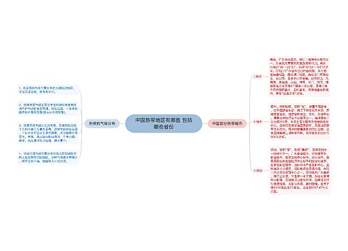 中国热带地区有哪些 包括哪些省份