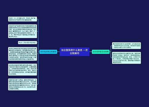 杂合变异是什么意思 一定会致病吗