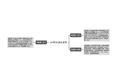 sin平方x怎么求导