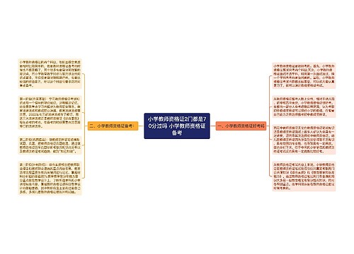 小学教师资格证2门都是70分过吗 小学教师资格证备考