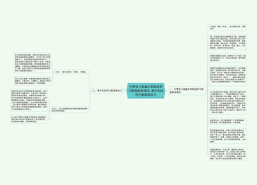 付费自习室雇水军制造学习氛围具体情况-高中生如何才能高效自习