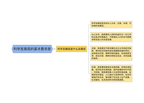 科学发展观的基本要求是