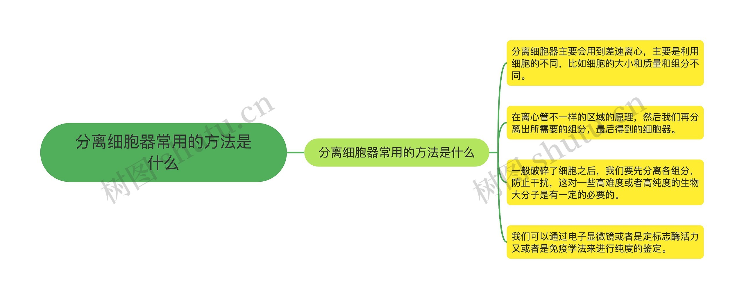 分离细胞器常用的方法是什么