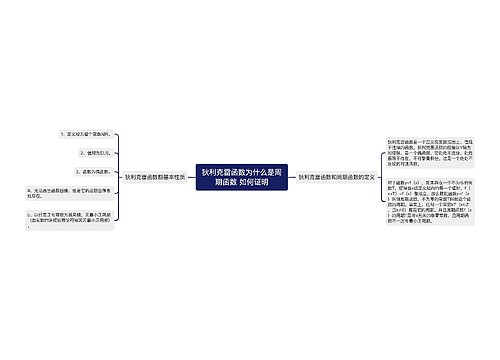 狄利克雷函数为什么是周期函数 如何证明