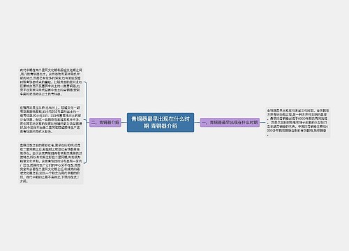 青铜器最早出现在什么时期 青铜器介绍