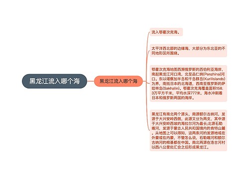 黑龙江流入哪个海