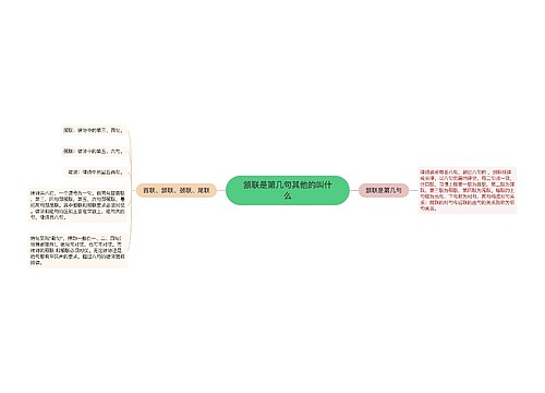 颔联是第几句其他的叫什么