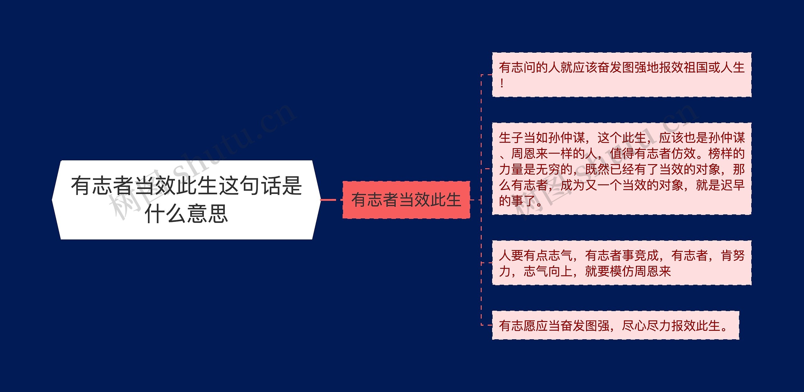 有志者当效此生这句话是什么意思思维导图