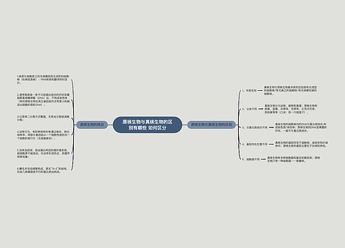 原核生物与真核生物的区别有哪些 如何区分