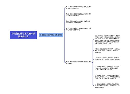 中国特色社会主义的本质要求是什么