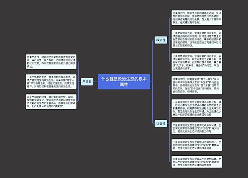 什么性是政治生态的根本属性