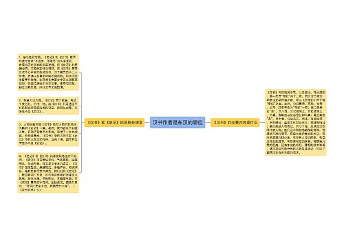 汉书作者是东汉的哪位