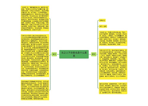 古之人不余欺也是什么意思