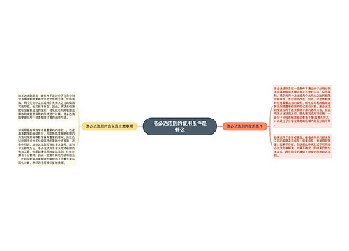 洛必达法则的使用条件是什么