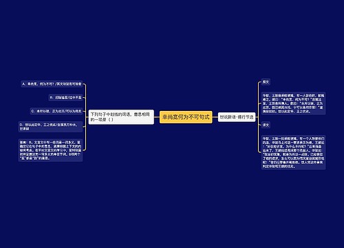 幸尚宽何为不可句式