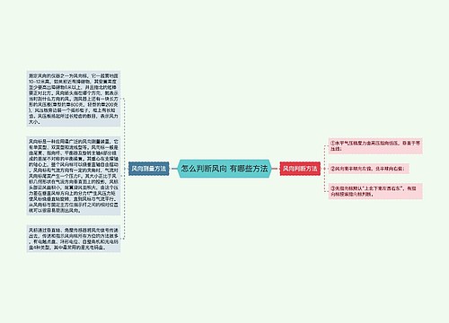 怎么判断风向 有哪些方法