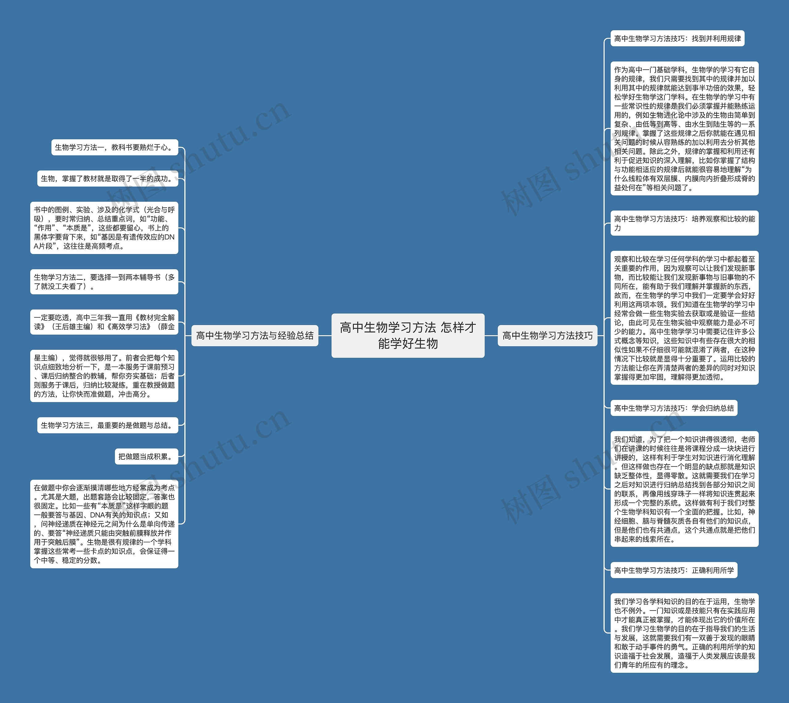 高中生物学习方法 怎样才能学好生物