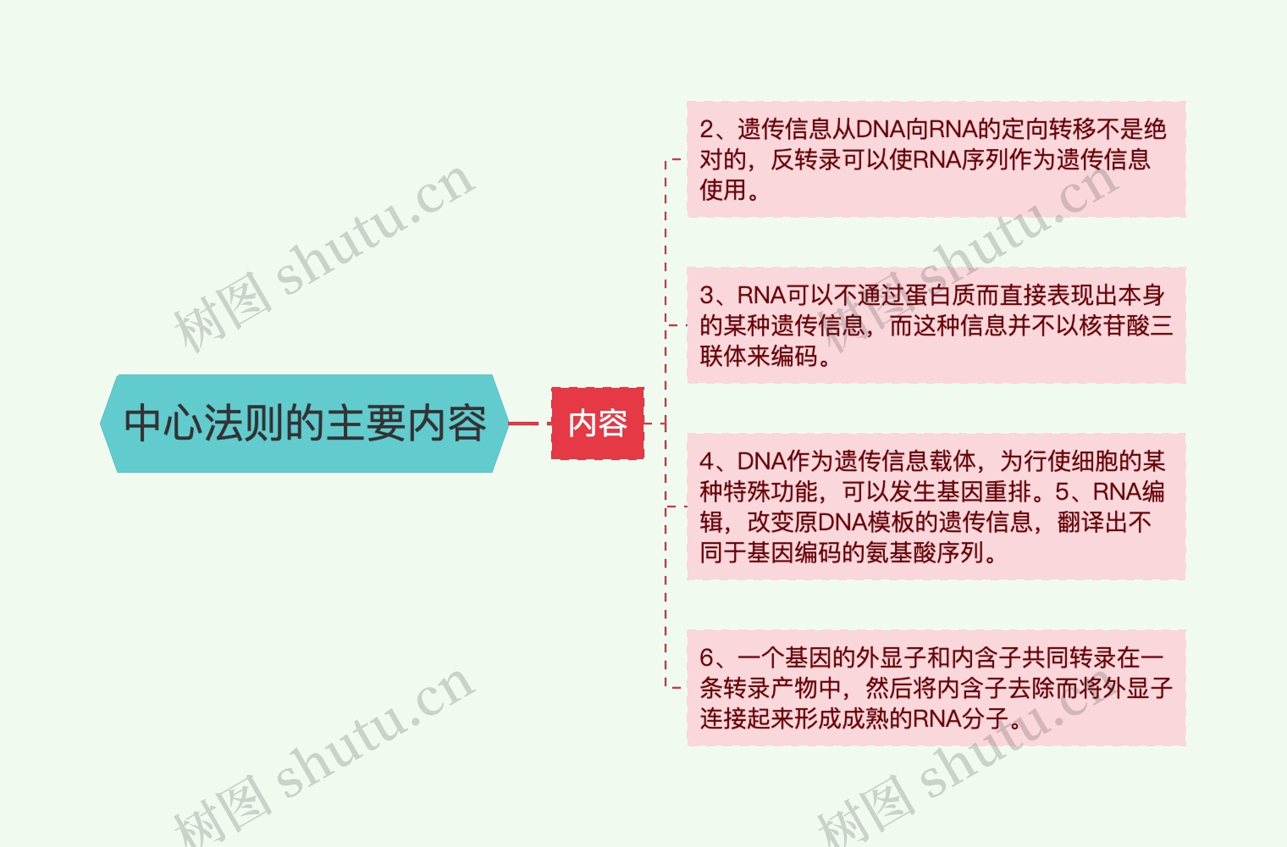 中心法则的主要内容