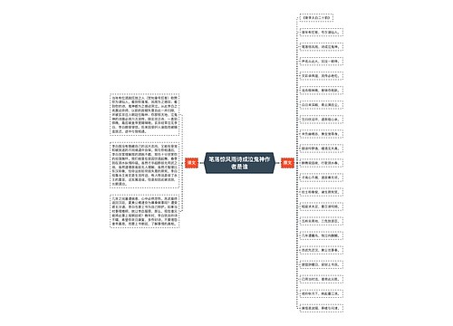 笔落惊风雨诗成泣鬼神作者是谁