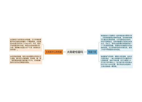 太阳是恒星吗