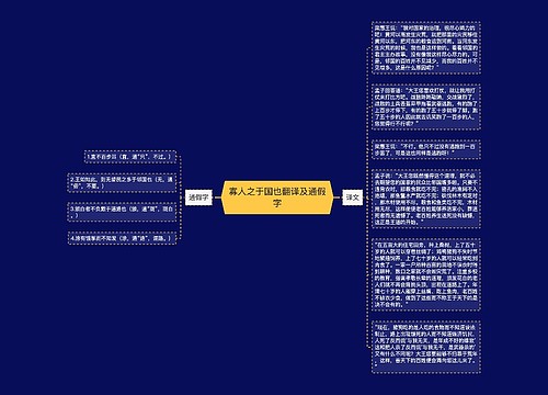 寡人之于国也翻译及通假字