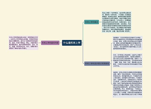 什么是形而上学