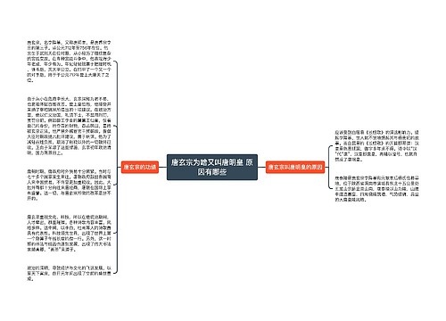 唐玄宗为啥又叫唐明皇 原因有哪些