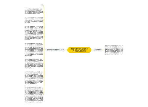 太阳风暴对地球影响有多大 太阳风暴的危害