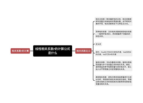 线性相关系数r的计算公式是什么