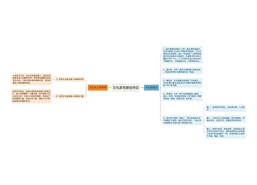 文化具有哪些特征