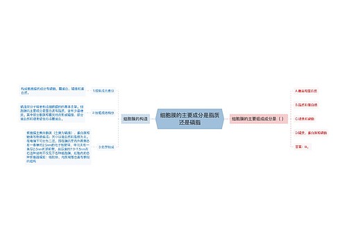 细胞膜的主要成分是脂质还是磷脂